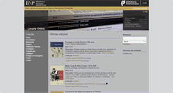 Desktop Screenshot of livrariaonline.bnportugal.pt